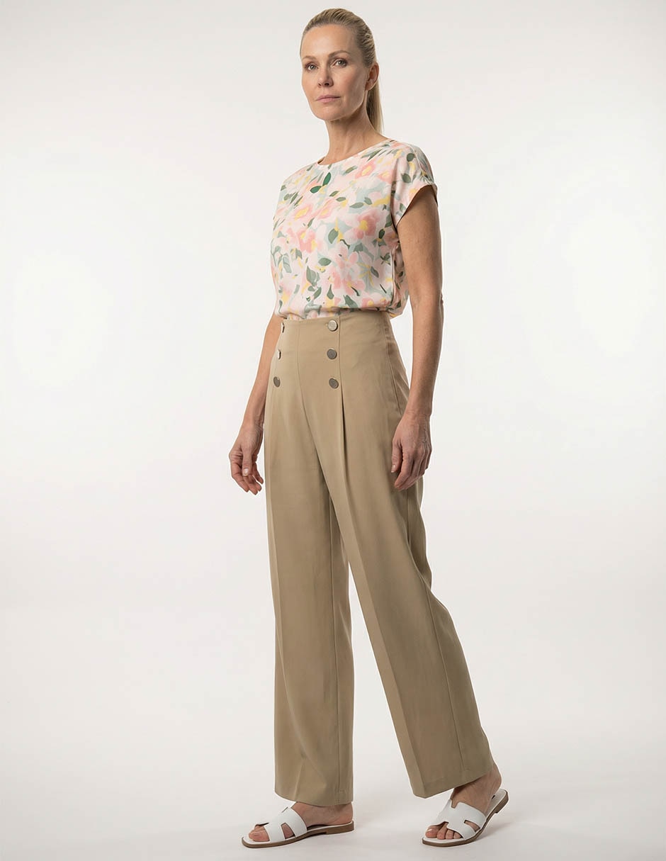 Blusa manga corta para mujer 3