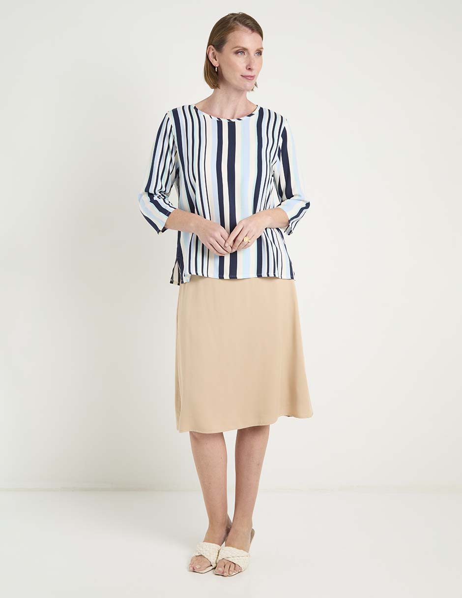 Blusa manga 3/4 para mujer 3