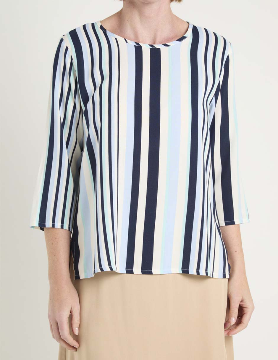 Blusa manga 3/4 para mujer 7