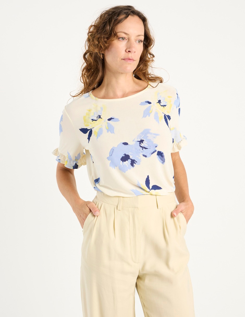 Blusa manga corta para mujer Blusa manga corta para mujer