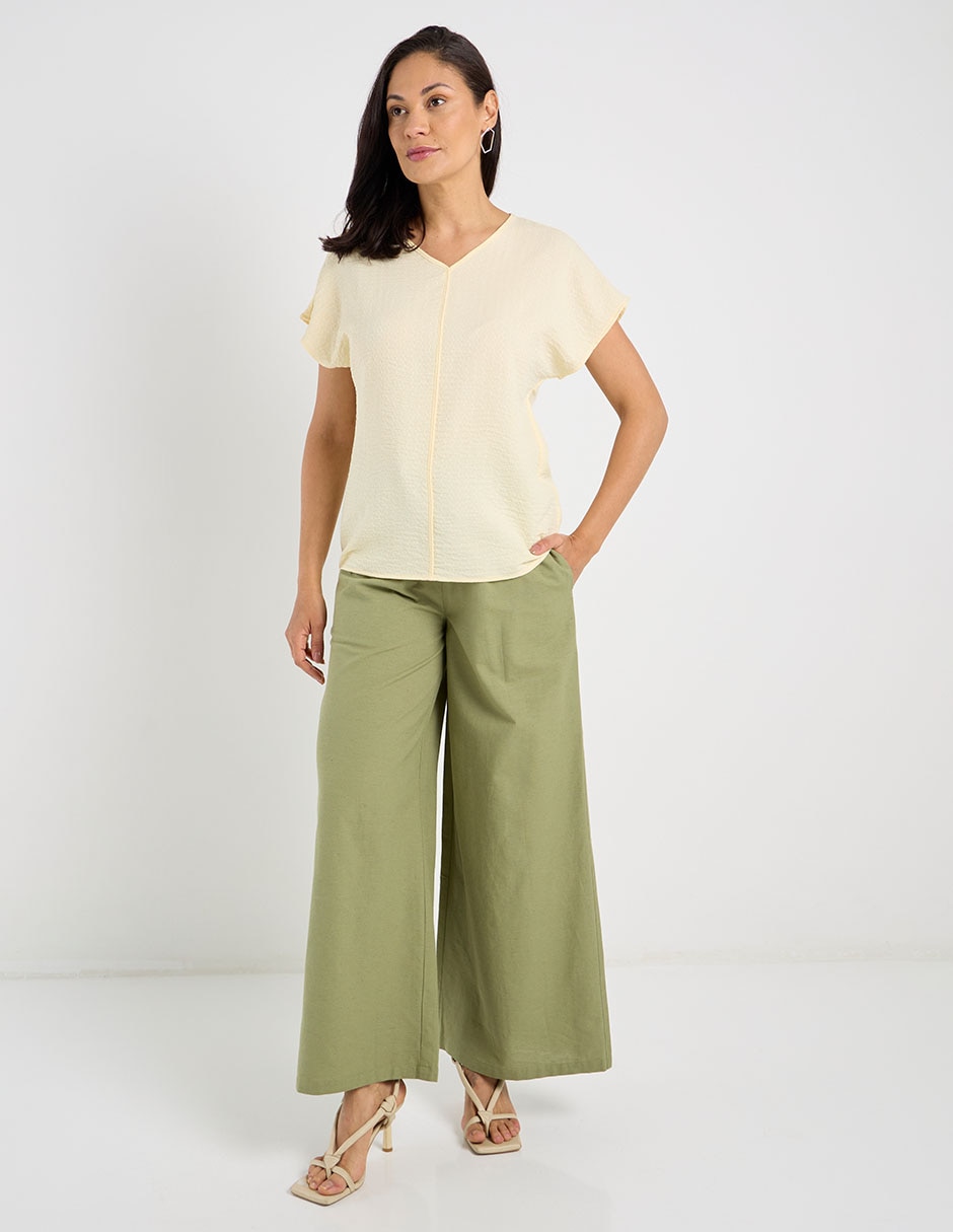 Blusa La Mode manga corta para mujer 2