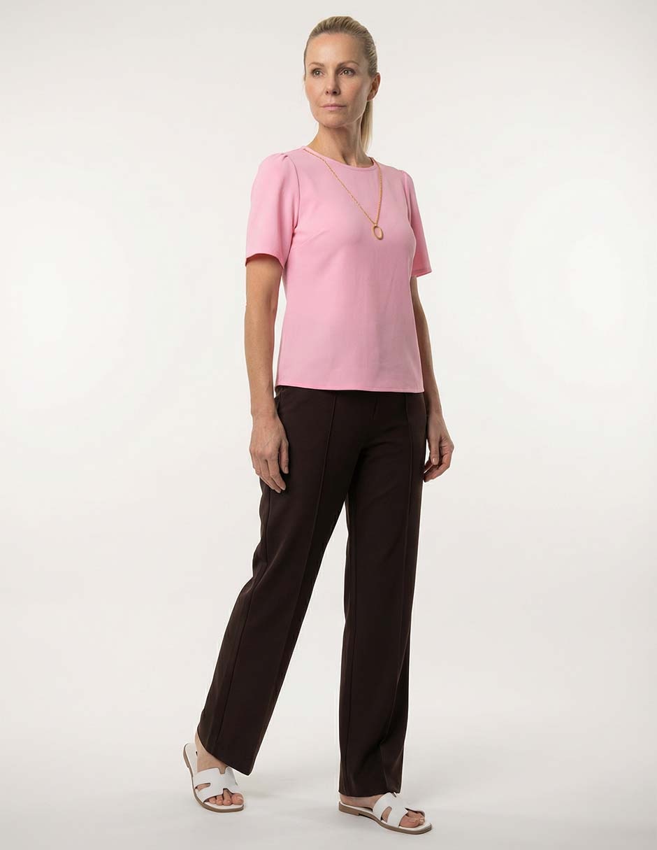 Blusa manga corta para mujer 3