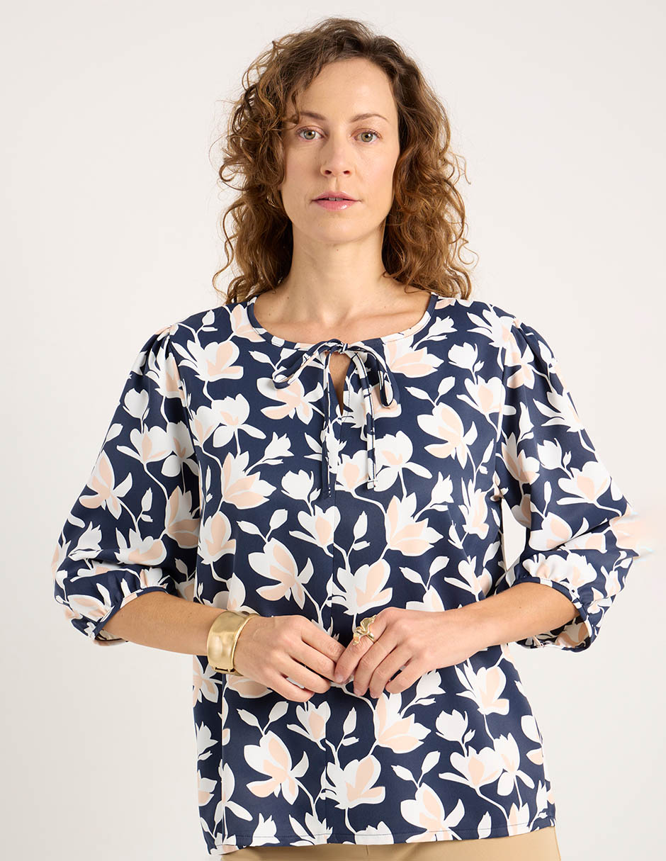 Blusa manga 3/4 para mujer Blusa manga 3/4 para mujer