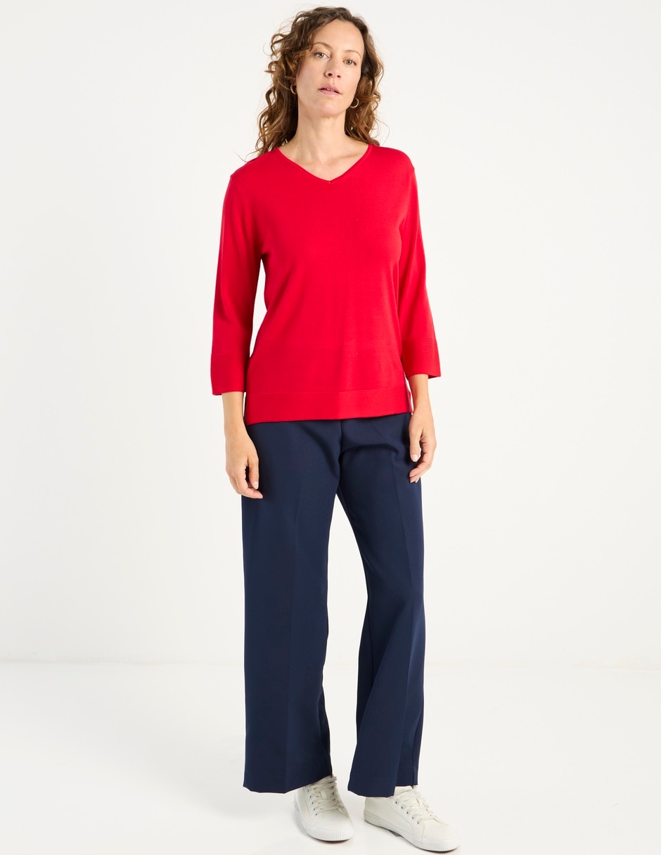 Blusa manga 3/4 para mujer 3