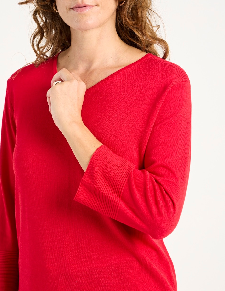 Blusa manga 3/4 para mujer 4