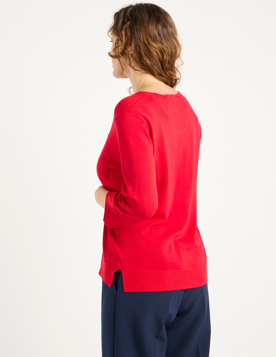 Blusa manga 3/4 para mujer 6