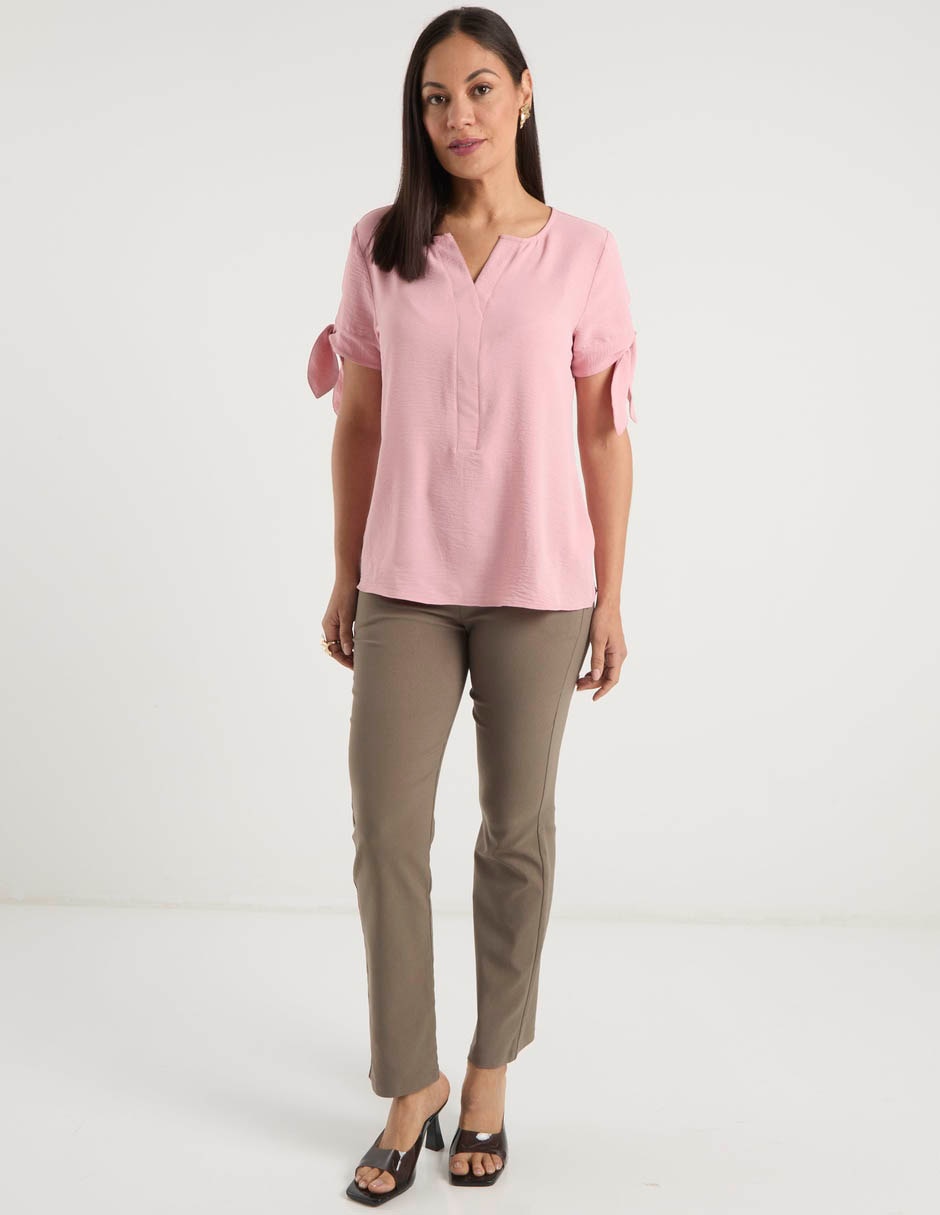Blusa manga corta para mujer 3