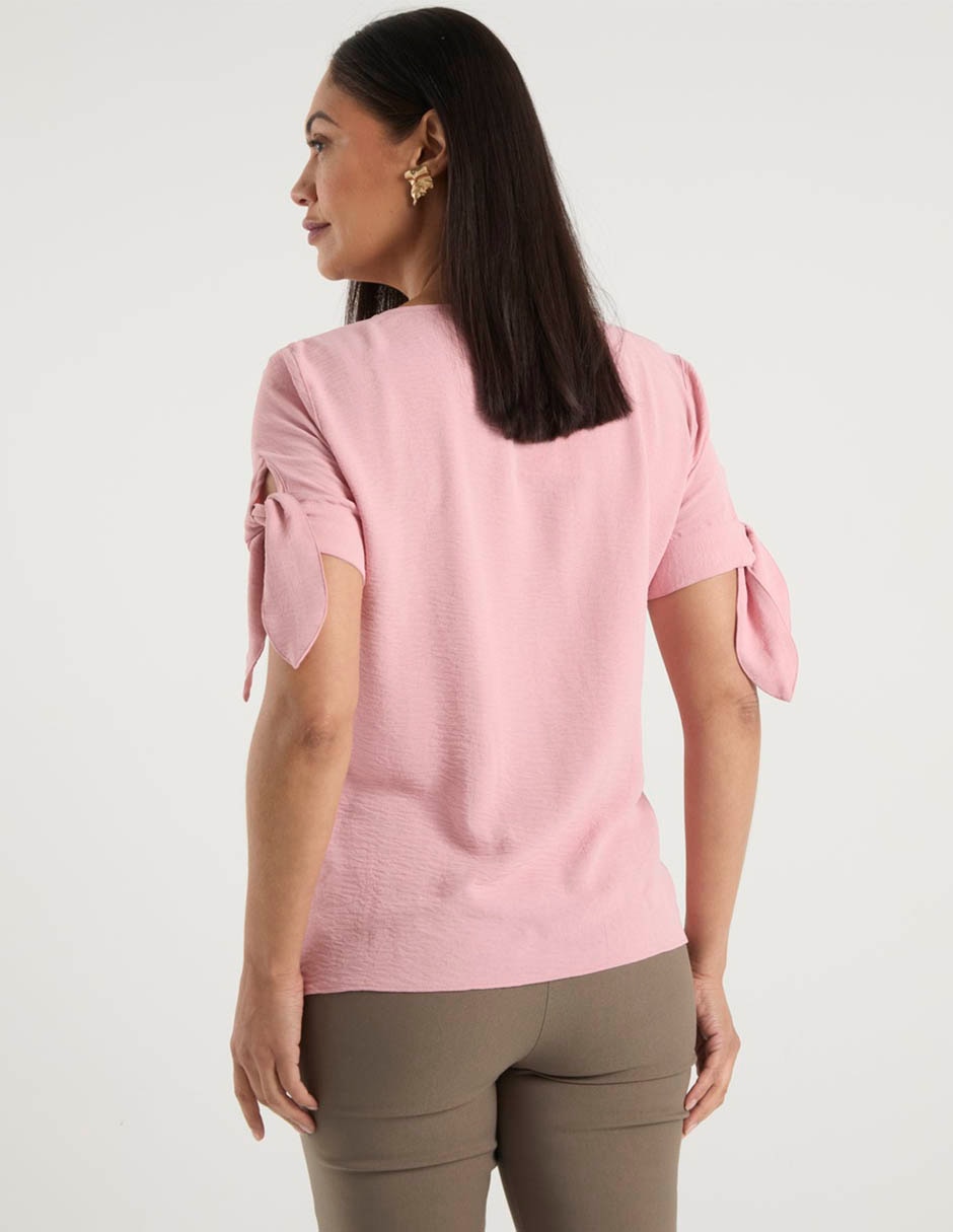 Blusa manga corta para mujer 6
