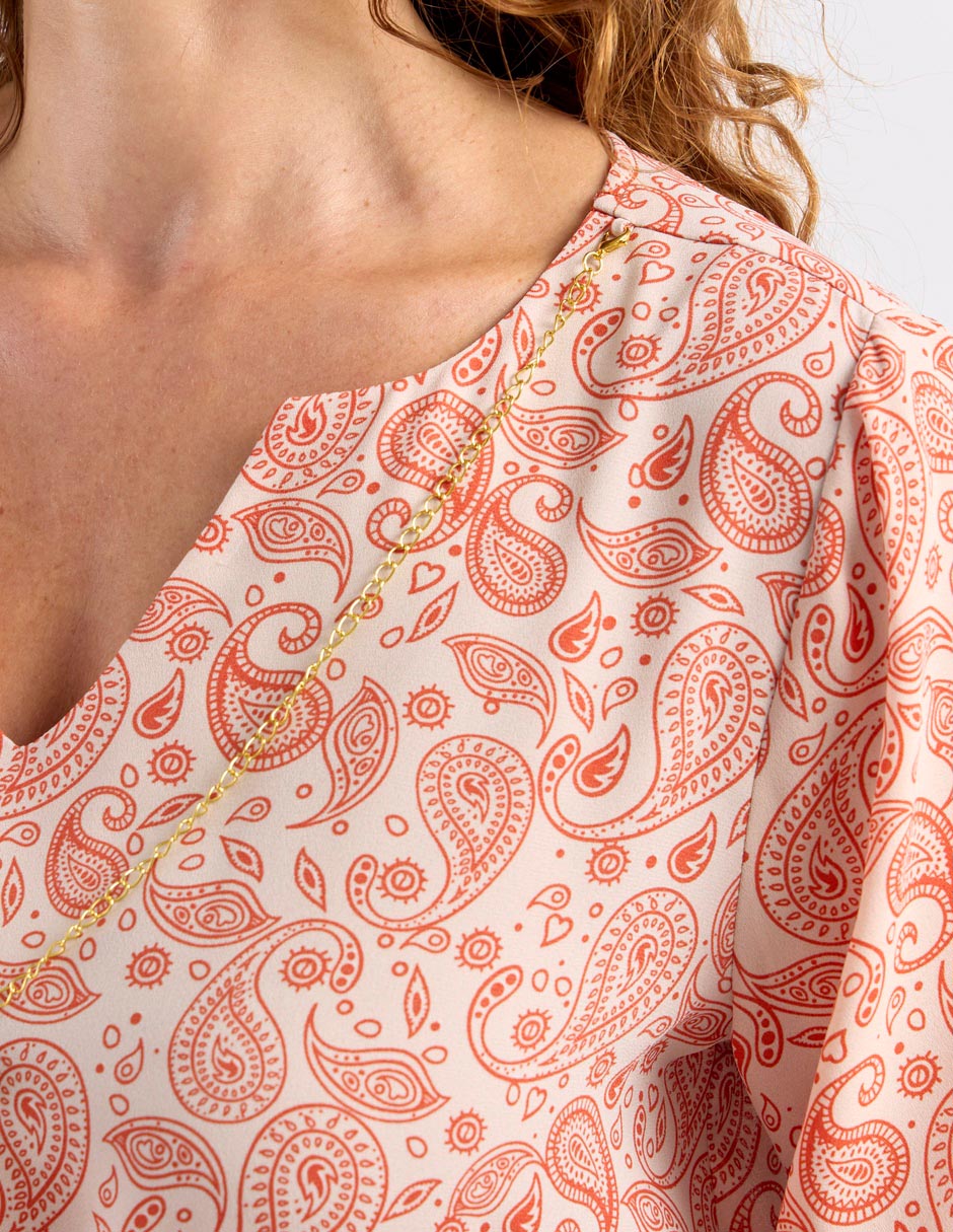 Blusa manga 3/4 para mujer 4