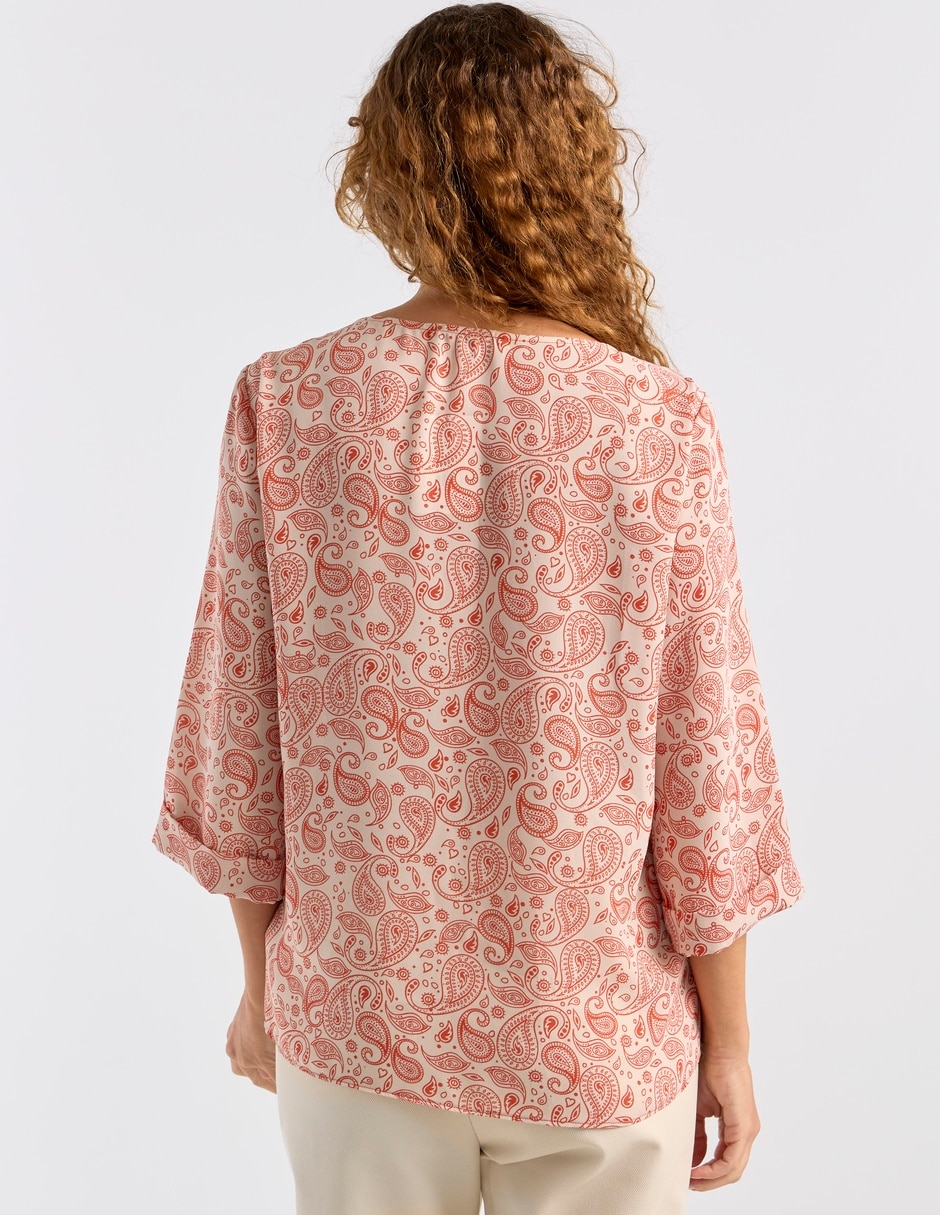 Blusa manga 3/4 para mujer 6