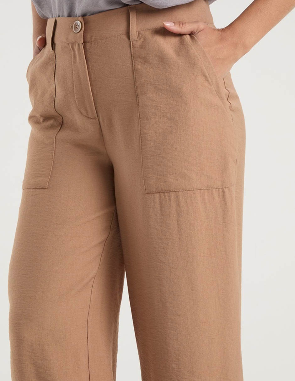 Pantalón capri straight para mujer 4