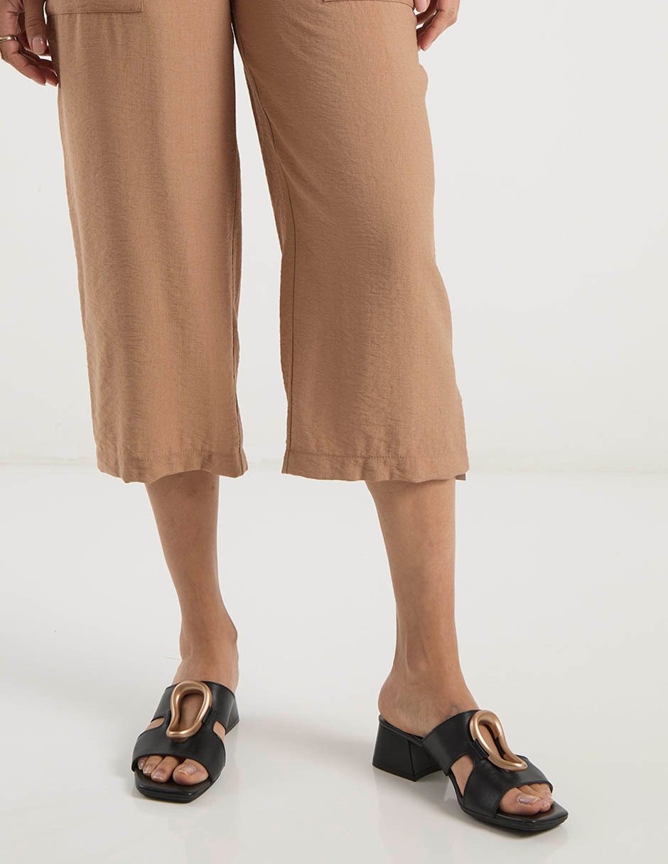 Pantalón capri straight para mujer 5