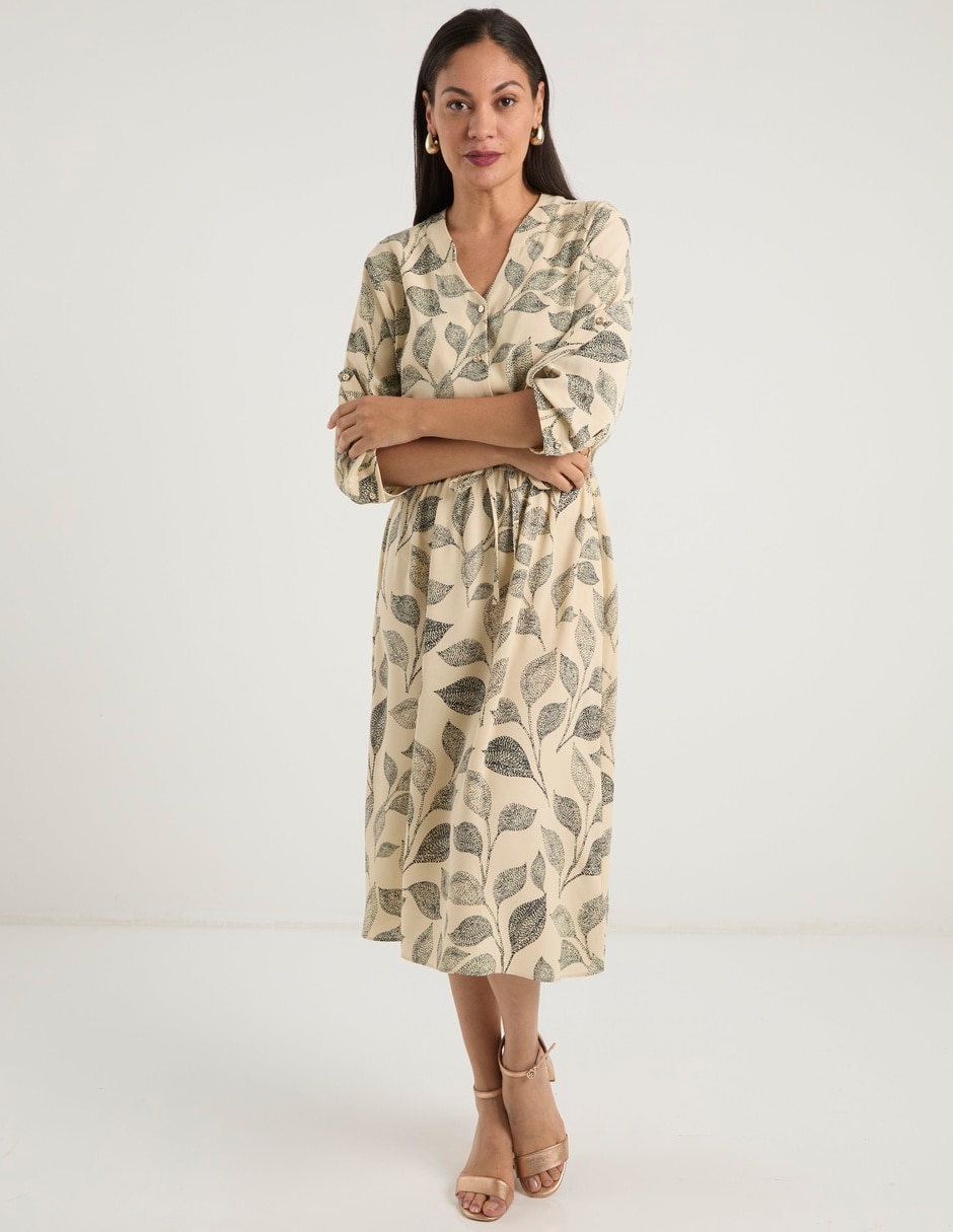 Vestido midi casual para mujer 2