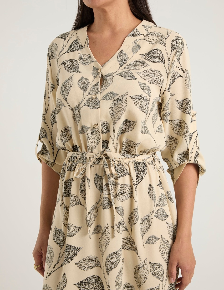 Vestido midi casual para mujer 4
