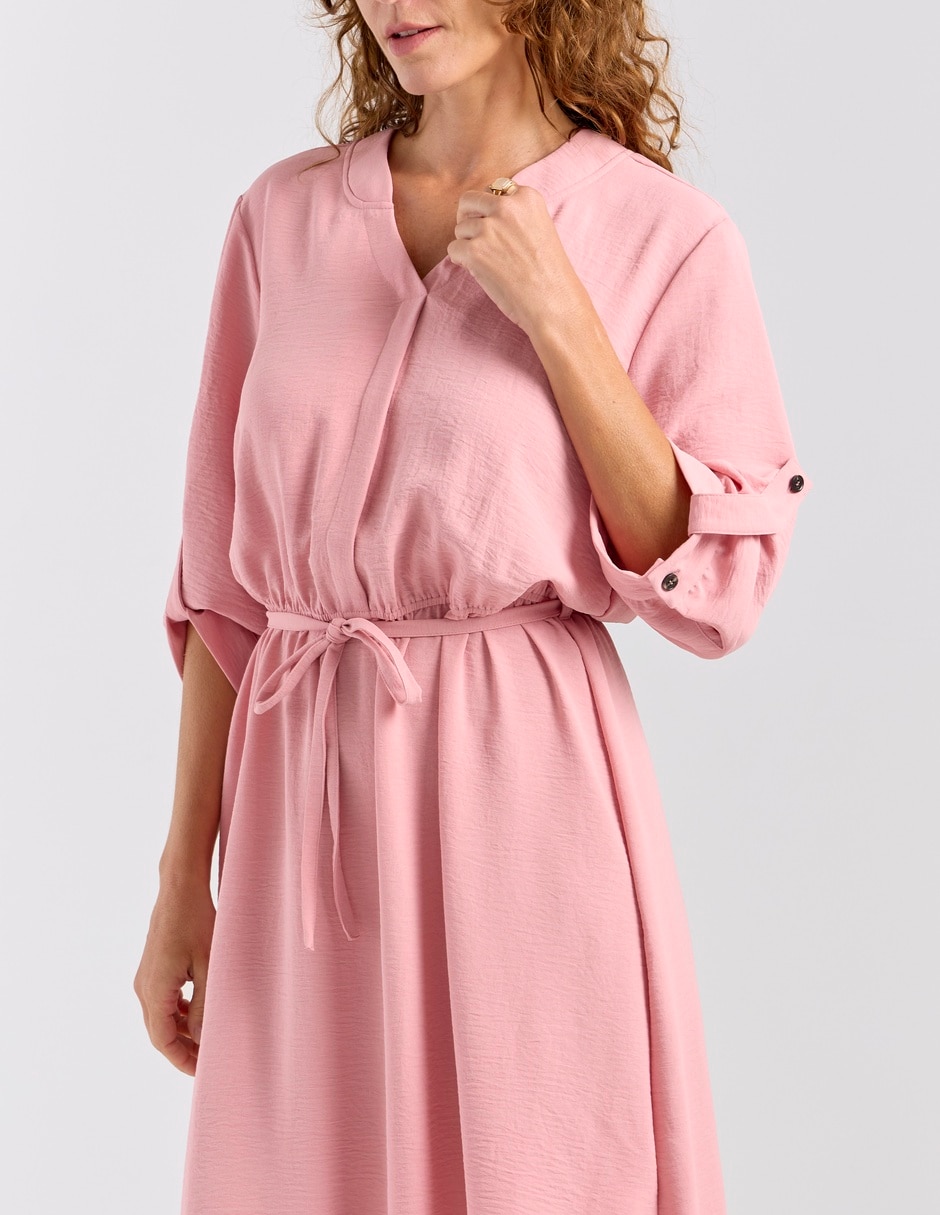 Vestido midi casual para mujer 4