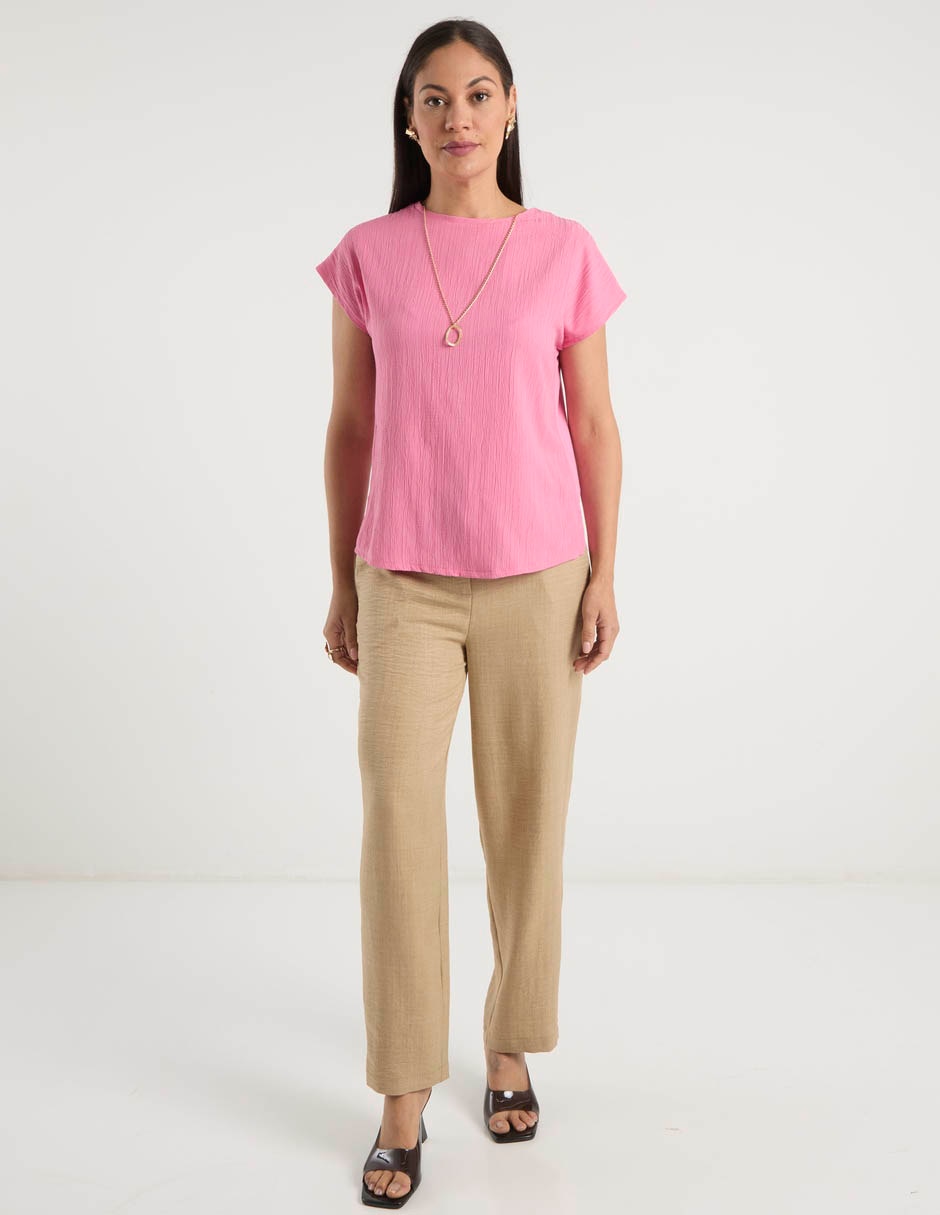 Pantalón La Mode regular para mujer