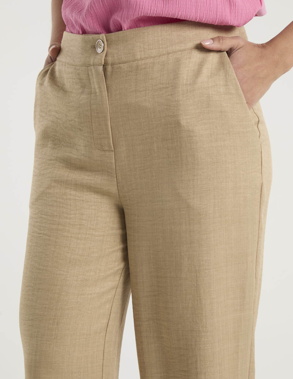 Pantalón La Mode regular para mujer