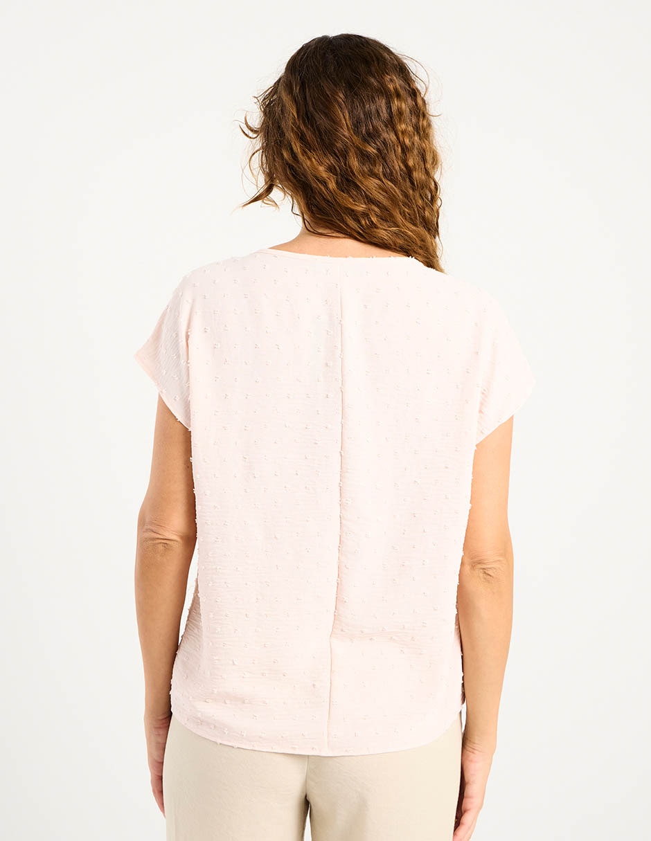 Blusa manga corta para mujer 6