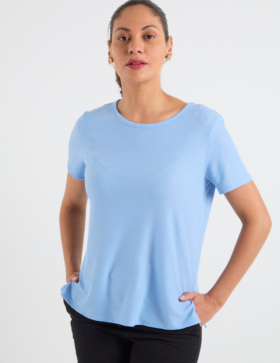 Blusa manga corta para mujer 2
