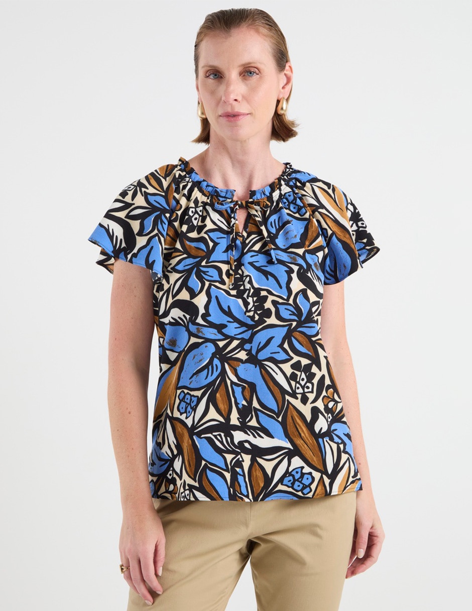 Blusa manga corta para mujer Blusa manga corta para mujer
