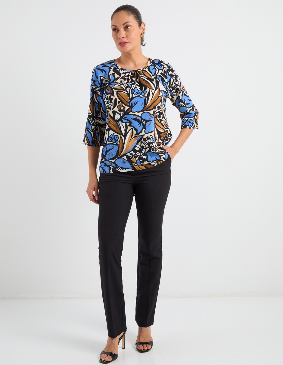 Blusa manga 3/4 para mujer 3