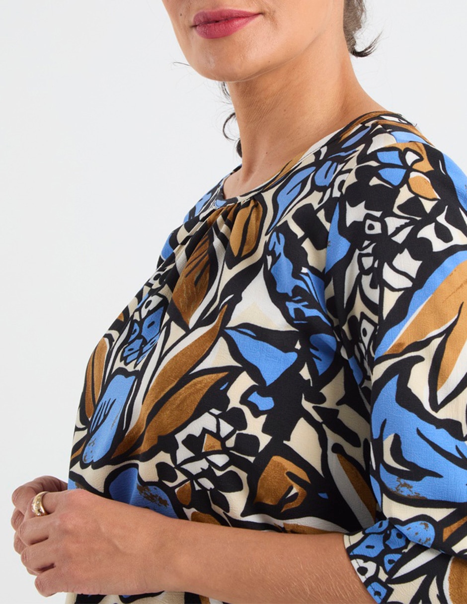 Blusa manga 3/4 para mujer 5