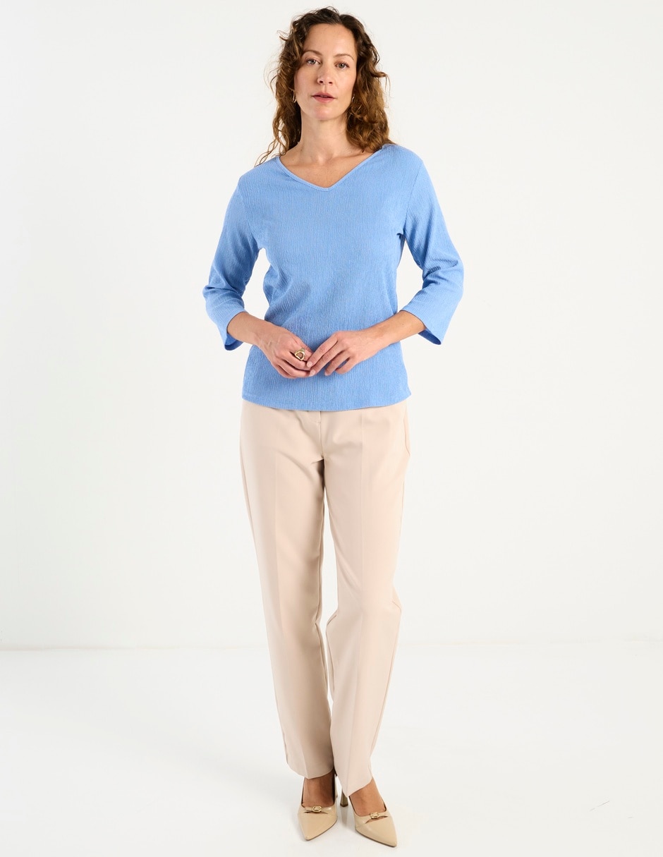 Blusa manga 3/4 para mujer 3