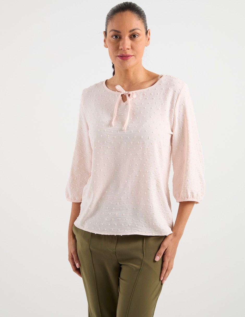 Blusa manga 3/4 para mujer