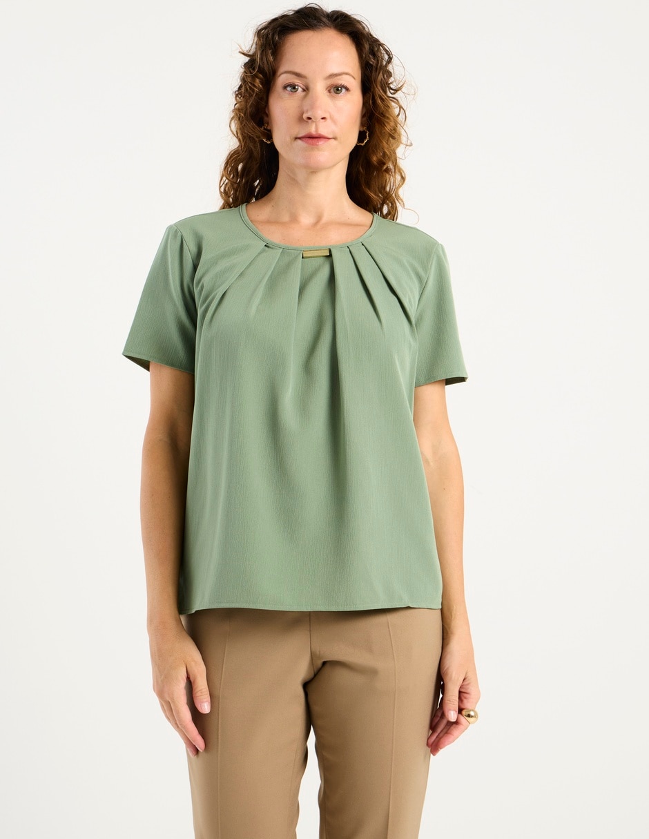 Blusa manga corta para mujer Blusa manga corta para mujer