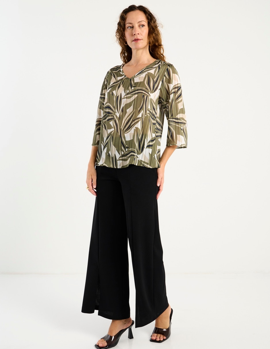 Blusa manga 3/4 para mujer 3