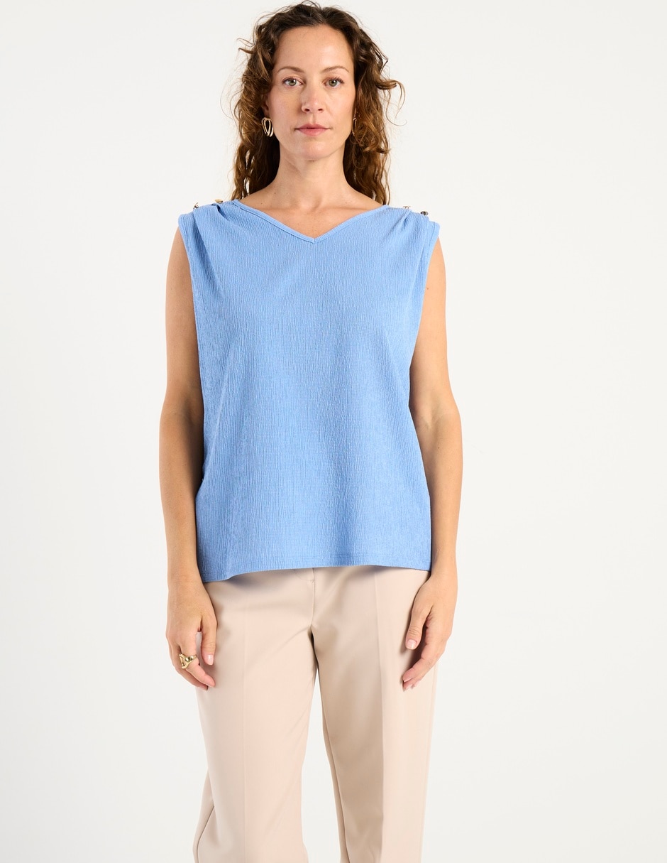 Blusa sin manga para mujer Blusa sin manga para mujer