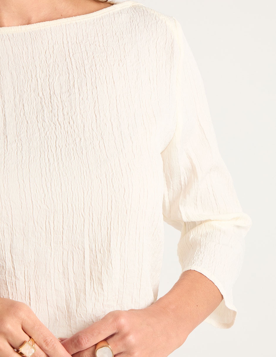 Blusa manga 3/4 para mujer 4