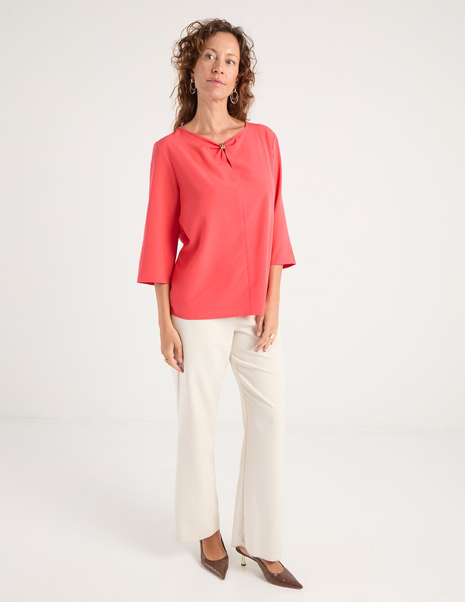 Blusa manga 3/4 para mujer 3