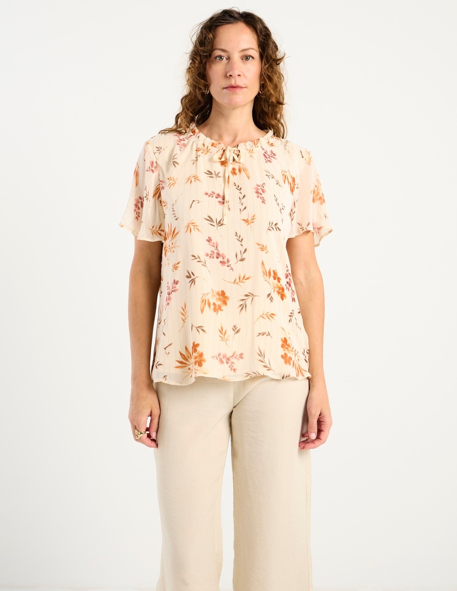 Blusa manga corta para mujer Blusa manga corta para mujer