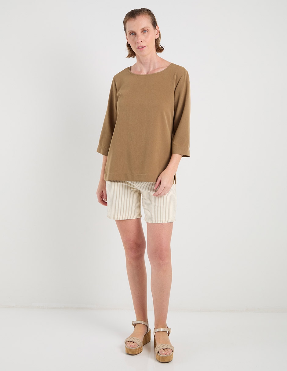Blusa manga 3/4 para mujer 3