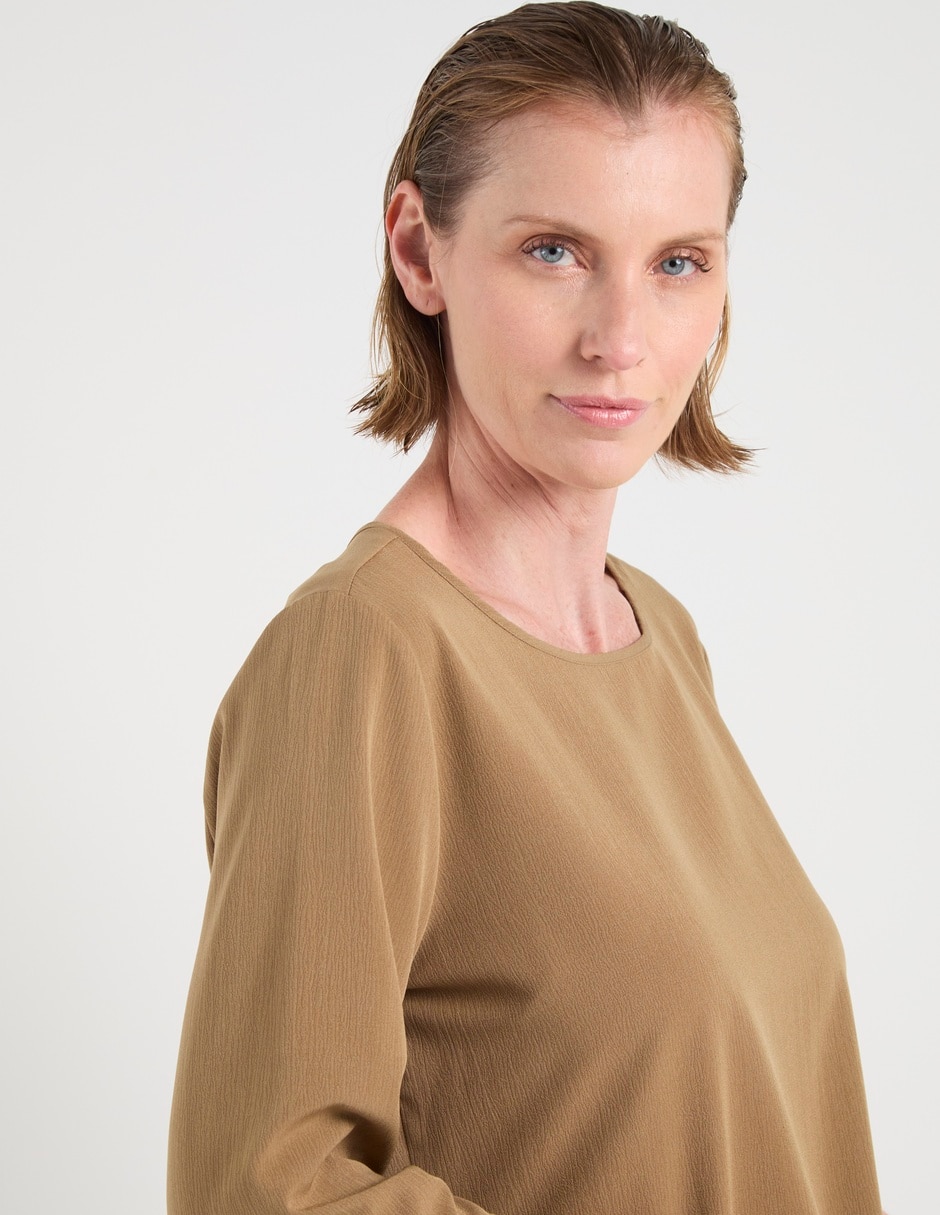 Blusa manga 3/4 para mujer 4
