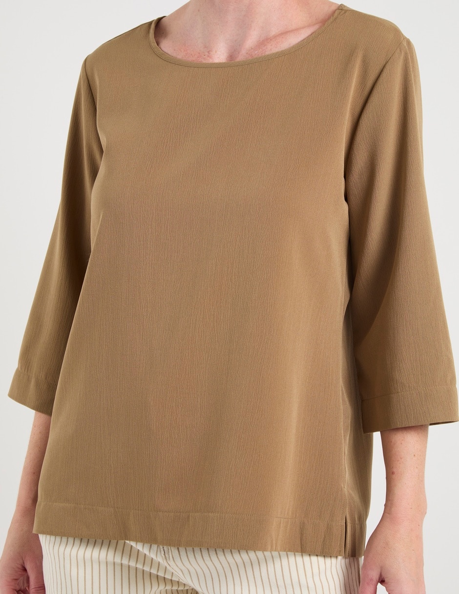 Blusa manga 3/4 para mujer 5