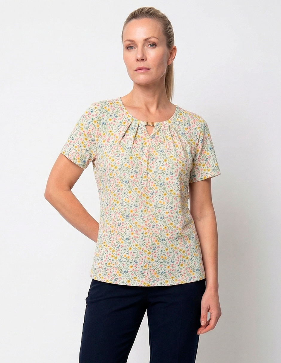 Blusa manga corta para mujer Blusa manga corta para mujer