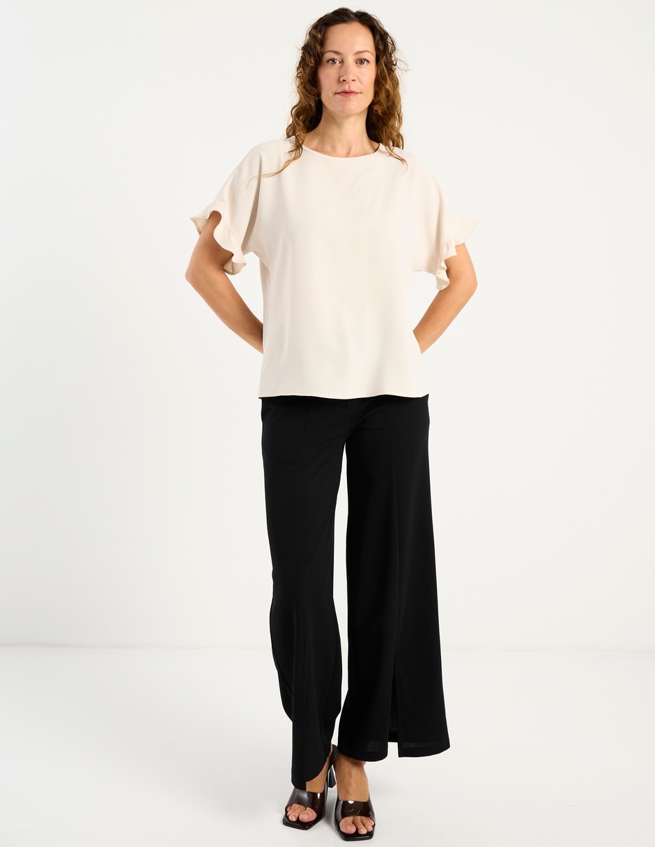Blusa manga corta para mujer 3