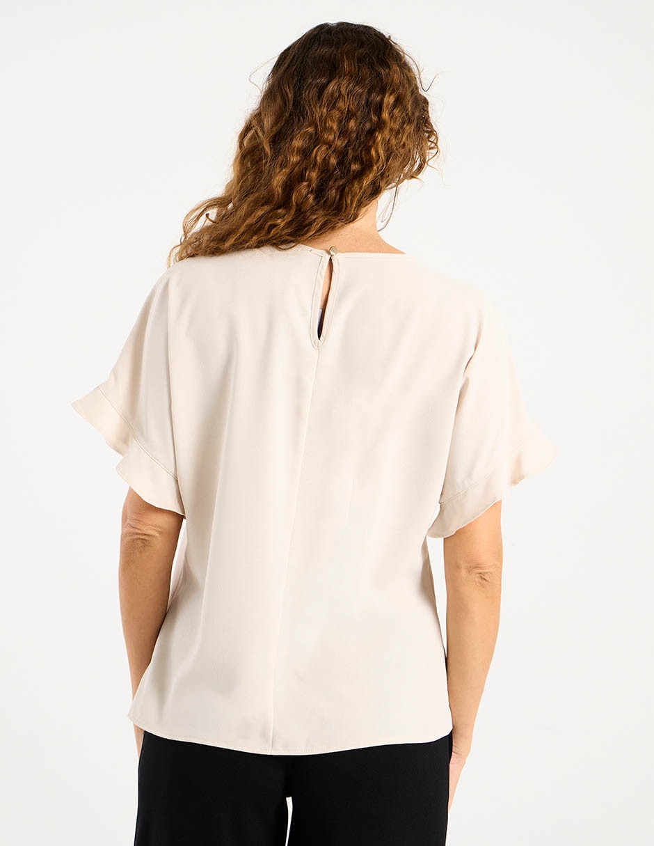 Blusa manga corta para mujer 6