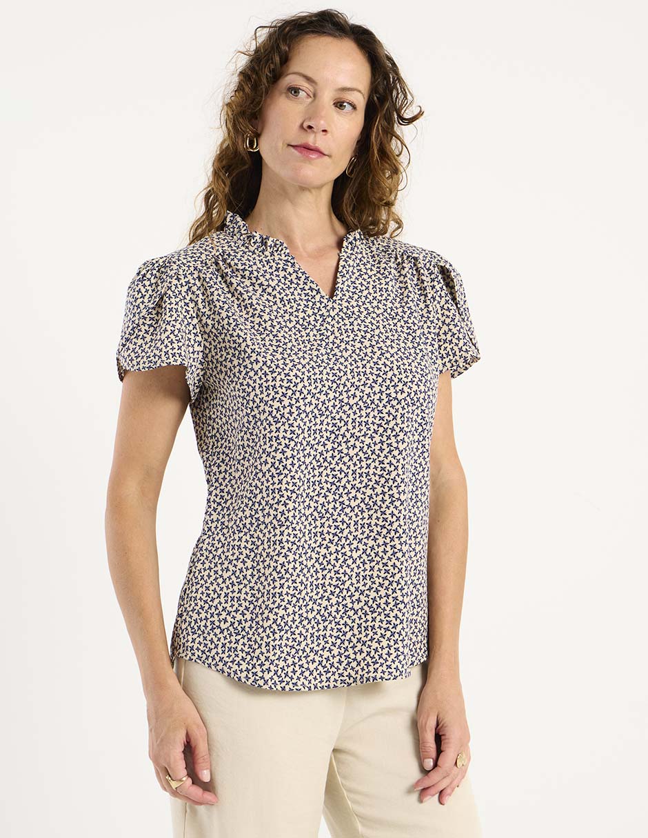 Blusa manga corta para mujer 2