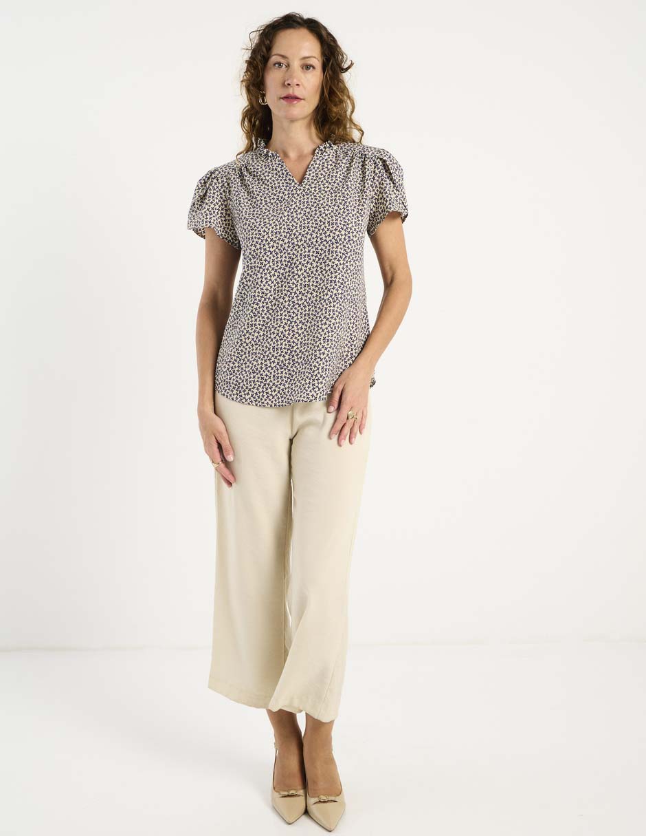 Blusa manga corta para mujer 3