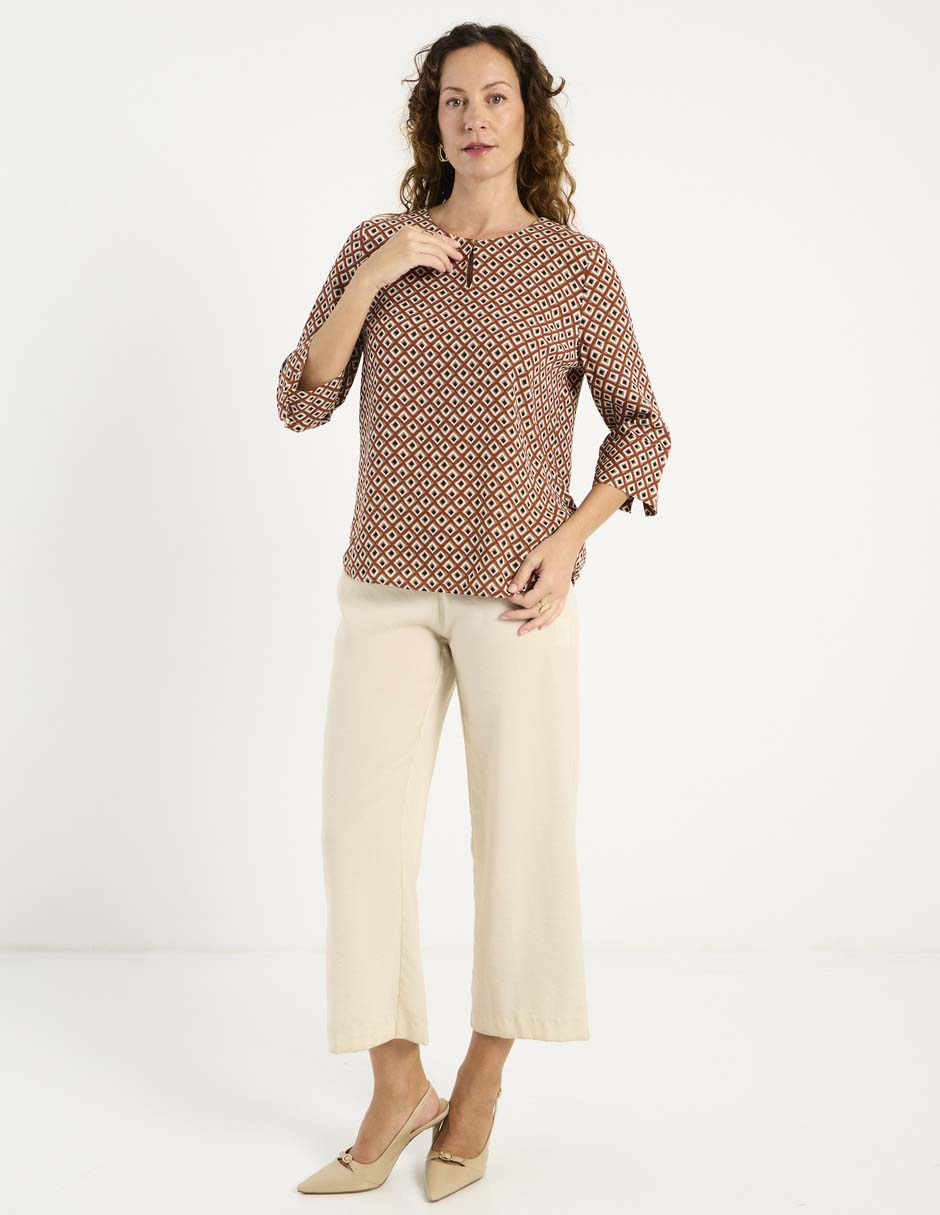 Blusa manga 3/4 para mujer 3