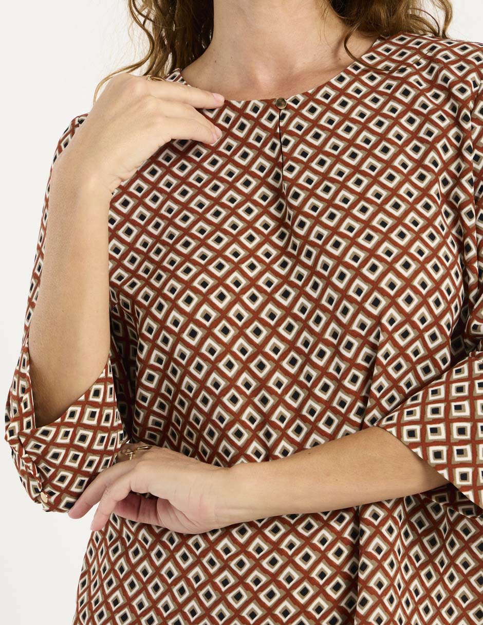 Blusa manga 3/4 para mujer 4