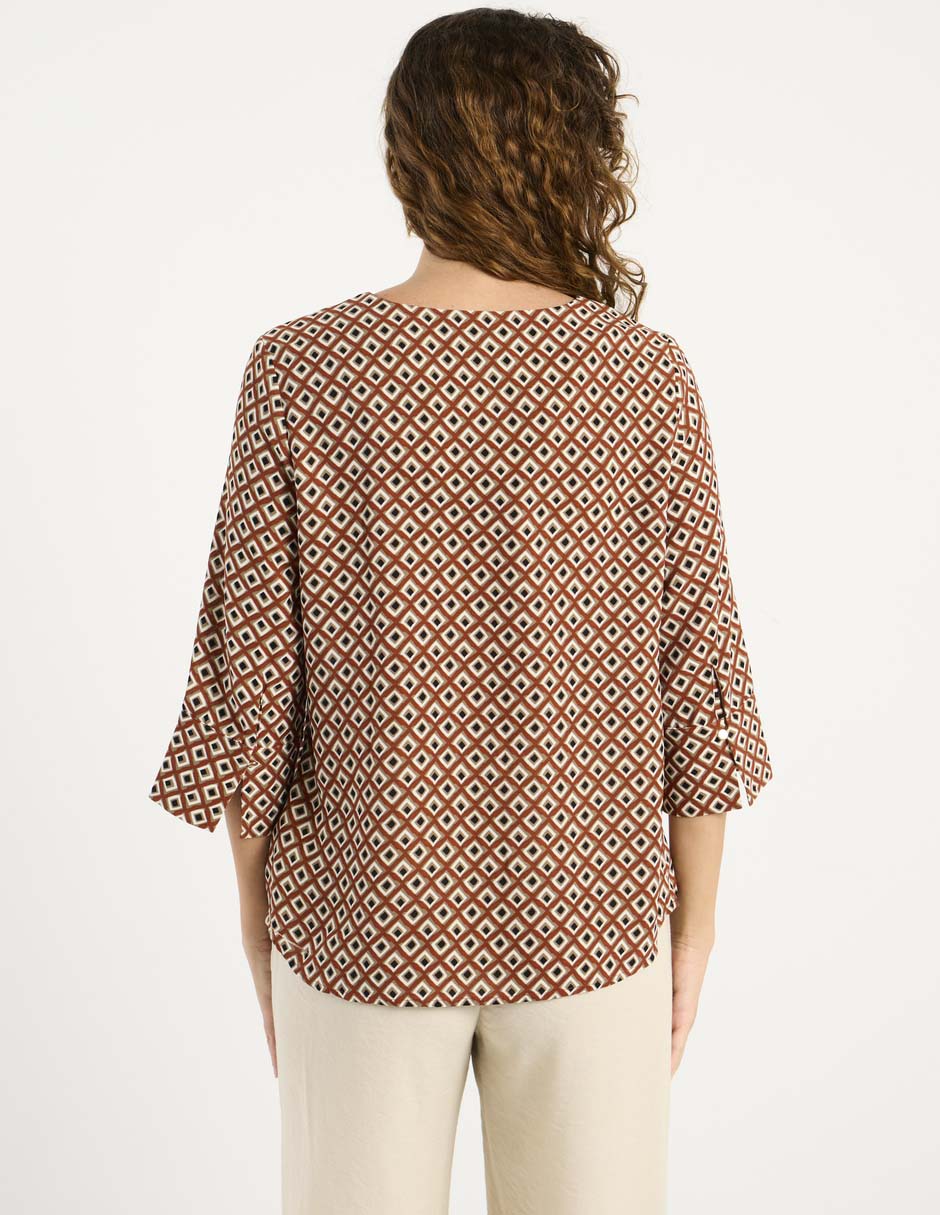 Blusa manga 3/4 para mujer 6