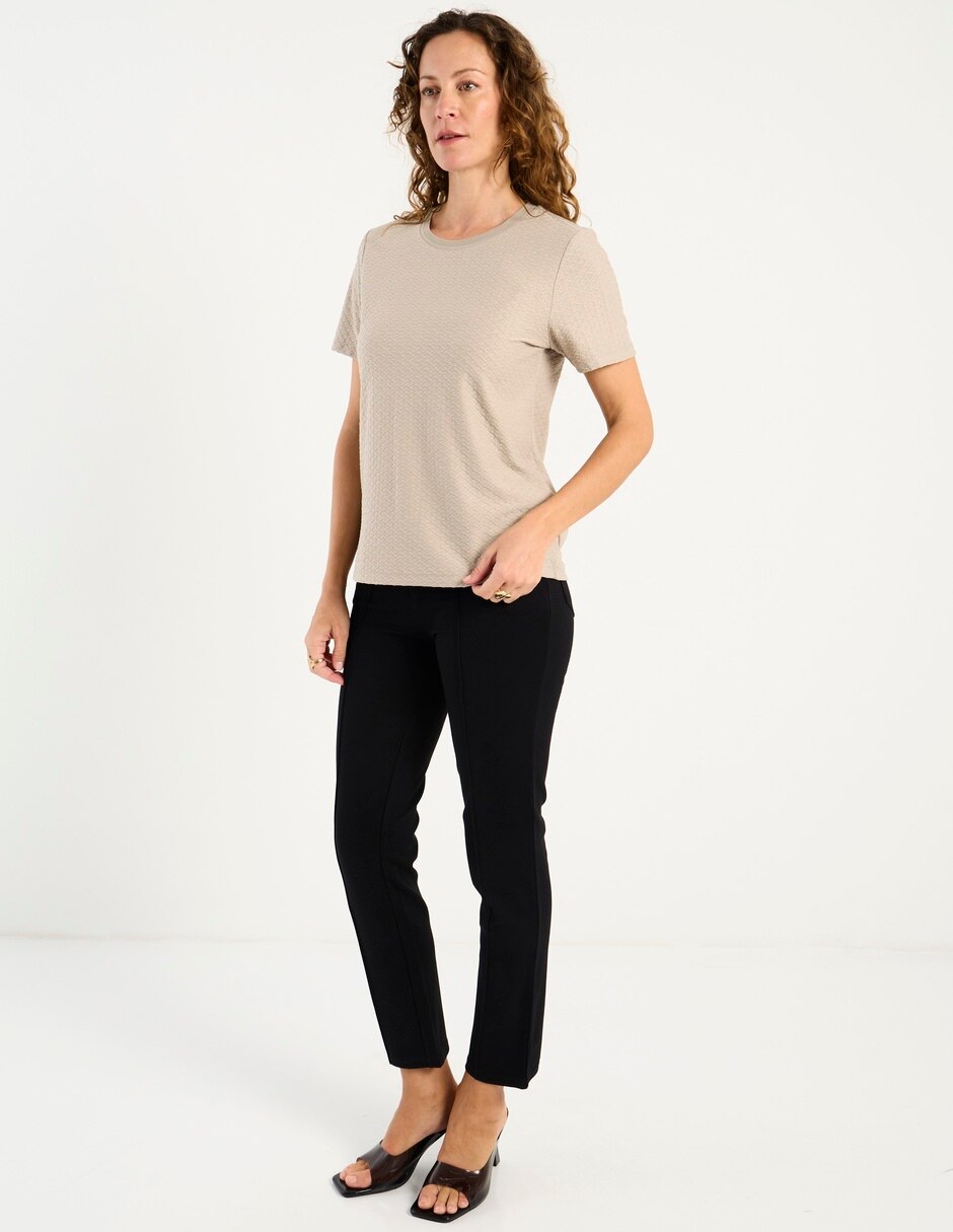 Blusa manga corta para mujer 3