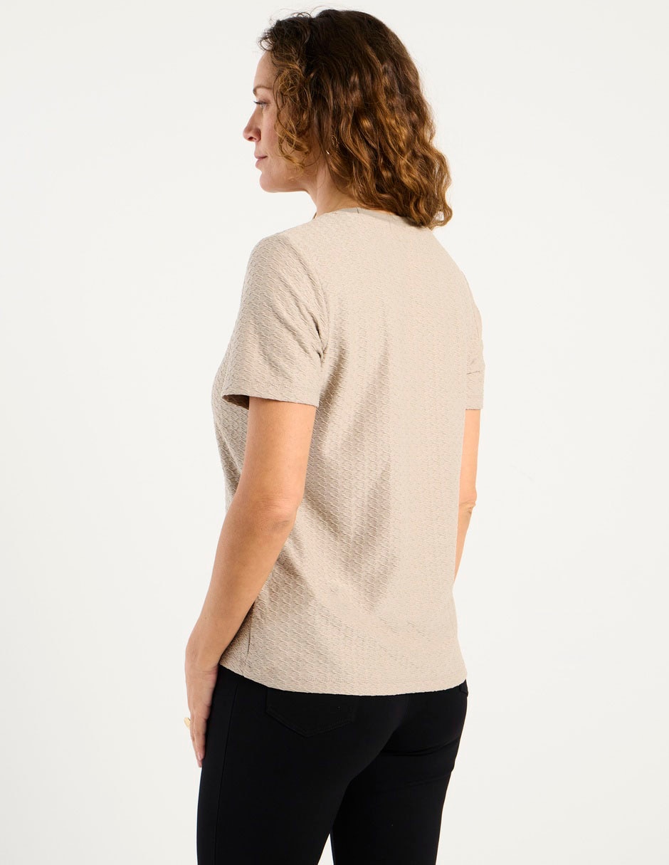 Blusa manga corta para mujer 6