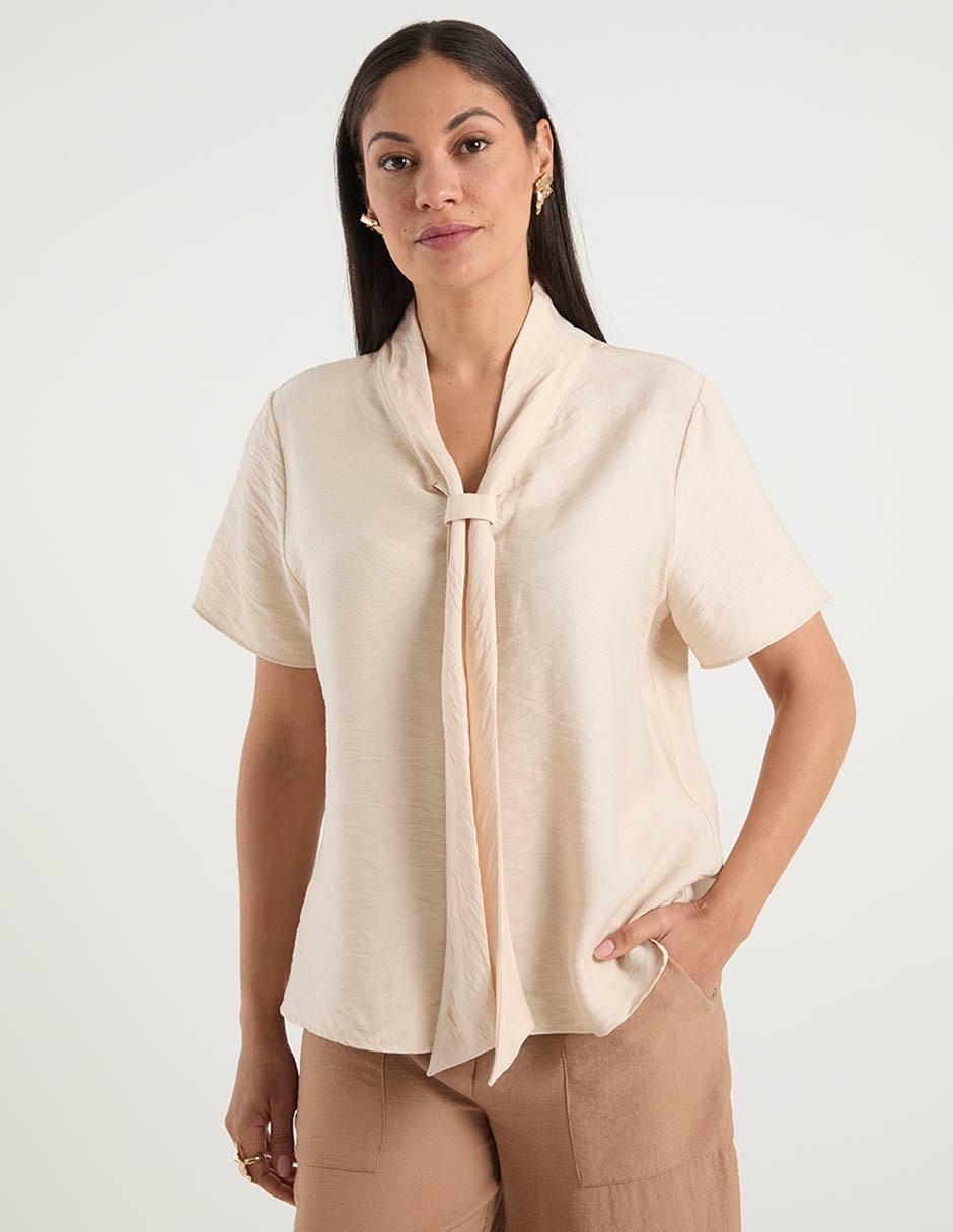 Blusa manga corta para mujer 2