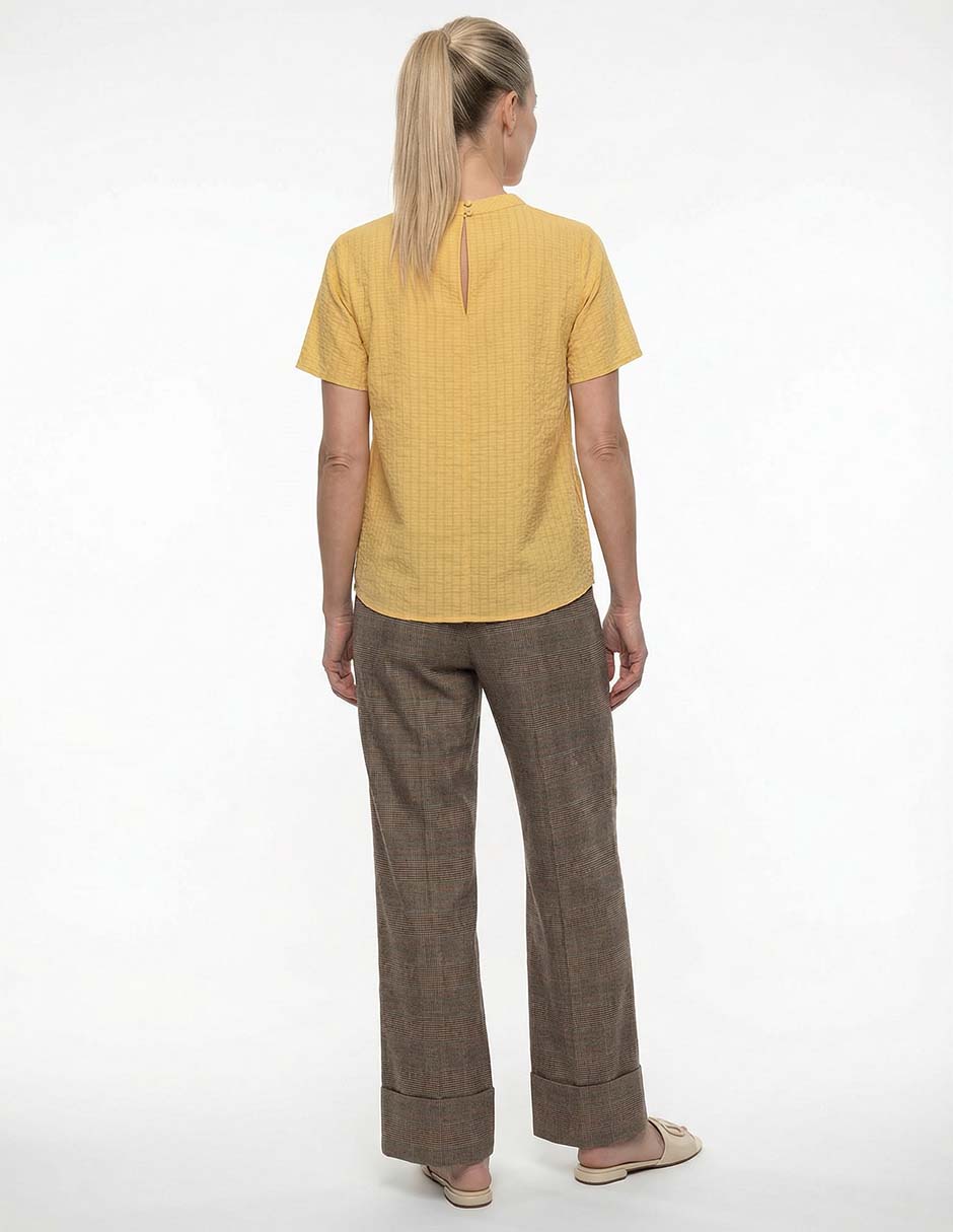 Blusa manga corta para mujer 2