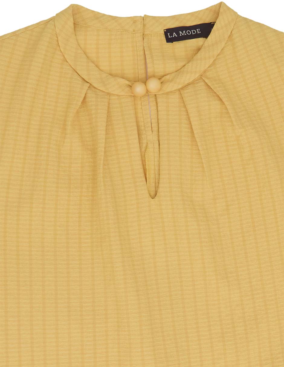 Blusa manga corta para mujer 7
